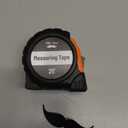 Mr. Pen- Tape Measure, 25-Foot, Steel Measuring Tape, Retractable Measuring Tape, Tape Measure with Fractions, Easy Read Tape Measure, Tape Measure 25 ft, Steel Tape Measure, Orange/Black