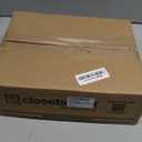 Youth Petite Plastic Hangers for Children Clothes Sizes 8 to 12, Petite, Preteen, Junior, 30 Pack (Black)