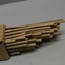 Plant Stakes 4FT, Natural Bamboo Stakes, HAINANSTRY 25Pcs Sturdy Bamboos Garden Stake, Bamboo Sticks for Plants, Beans, Indoor and Outdoor Climbing Plants, Tomato Vegetable Stakes for Garden