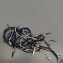 Patelai 12 Pcs Silicone Dental Bib Clips Colorful Napkin Clips Bib Holder Dentist Napkin Chain Neck Chain with Lanyard for Elderly Adult Patient Towels Restaurant Cloth Travel(Vivid Color Series)