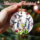 Hummingbird Hanging Ornament, Christmas Ornaments, Xmas Decorations for Tree, Ornaments for Christmas Tree, Holiday Ornament, Hummingbird Gifts, Holiday Party Gifts, and Xmas Gift Ideas