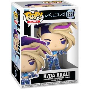 Funko Pop! Games: League of Legends - K/DA Akali - Collectable Vinyl Figure - Gift Idea - Official Merchandise - Toys for Kids & Adults - Video Games Fans - Model Figure for Collectors