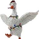 Funny Christmas Ornaments, Silly Goose Resin Ornament for Christmas Tree