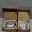 SCITOO Ceramic Brake Pads, 8pcs Front Rear Brake Pads Brakes Kits fit for 2007-2011 for Dodge Nitro,2008-2012 for Jeep Liberty,2007-2017 for Jeep Wrangler,2018 for Jeep Wrangler JK