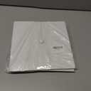 2 x FtyFty Unisex Adult Matte Graduation Cap with Tassel Year Charm (White)