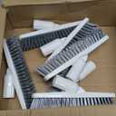 SUPERWASH PLUS Grout Brush, Swivel Brush Head with Heavy Duty Stiff V-Shaped Bristles Cleans Shower, Corner, Tile and Narrow Space 5 Pack