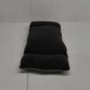 Queekay Fleece Lumbar Support Pillow 3 Section Back Pillow Office Chair for Back Support Comfortable Lumbar Cushion for Car Seat Pain Relief Sofa Rest(Dark Gray)