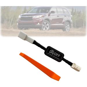 Auto Start Stop Eliminator for Toyota Highlander 2015 2016 2017 2018 2019,Permanently Disable Engine Shut-Off System with Plug & Play Bypass Module