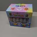 12 Colors Tie Dye Kit, Tie Dye Set for Kids, Pre-Filled Tye Dye Bottles, Non Toxic Permanent Fabric Dye Art Set, Easy DIY Fabric Art - Create Fun