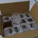 24pcs Clear Votive Candle Holders 2x2.5inch - Glass Candle Holder in Bulk for Table Wedding Centerpieces, Tea Lights Candle Holder for Wedding Party Holiday Decor (Clear,24)