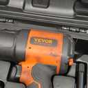 VEVOR 1/2-Inch Air Impact Wrench - High Torque 1400 ft-lbs - Lightweight 4.6 lb - Includes 11-Piece CR-V Steel Impact Socket Set & Carrying Case