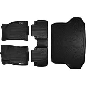 SMARTLINER Custom Fit Floor Mats and Cargo Liner Set Compatible with 2014-2020 Nissan Rogue