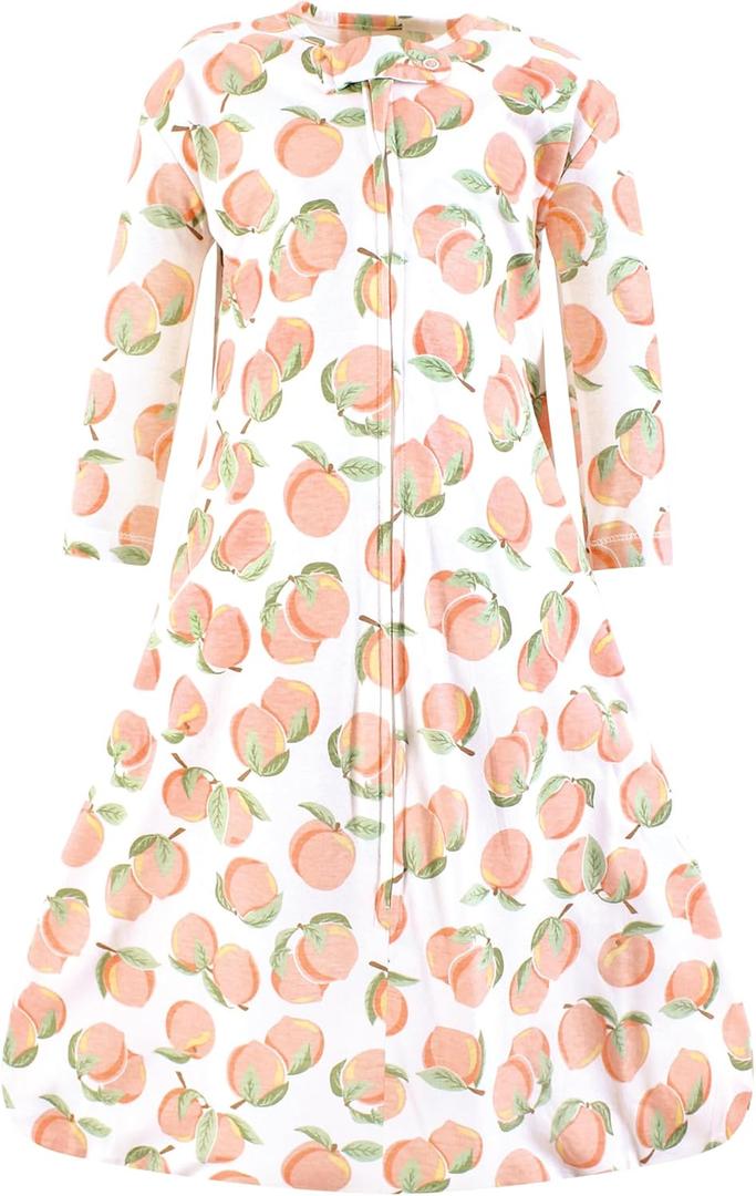 Hudson Baby Unisex Baby Long Sleeve Cotton Jersey Sleeping Bag (12-18 Months, Peach) Hudson Baby Unisex Baby Long Sleeve Cotton Jersey Sleeping Bag (12-18 Months, Peach)