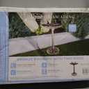 Alpine Corporation 31" Tall Outdoor Vintage Birdbath with Bird Figurines Yard Statue