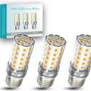 E26 Bulb 10W 3 Pack led Corn Light Bulb Warm White 2700K 1100 Lumen 100 watt Equivalent E26/E27 Base Non-Dimmable led Bulbs, Candelabra Edison Light Bulb for Indoor Home Household Lighting