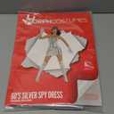 Morph Silver Dress Assassin Costume - Movie Character Dress for Women - Halloween Costume, Medium