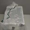 Large Medicine Lock Box with Dual 3-Digit Combination Locks, 24L Lockable Storage Box for Medication, Snacks, Phone, and Electronics - BPA-Free Organizer Bin for Home, Office, Fridge, and Safety (White)