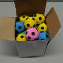 Skylety 32 Pieces Cat Soccer Balls Foam Sponge Football Cat Interactive Cats Soccer Toy Sports Ball for Kitten Pet