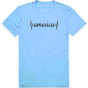 Rapiddominance America Basic Tees (Blue, XL)