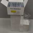 200 Pack CPR Training Face Shields, Individually Wrapped, Latex-Free Disposable Barriers for CPR Manikin Practice, Classroom Instruction and First Aid Training