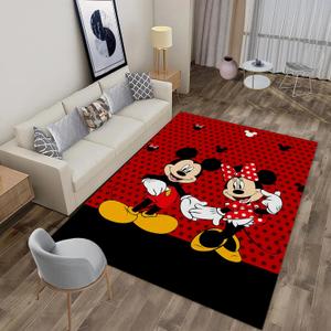 Cute Mouse Area Rug Movie Cartoon Character Rug Modern Cartoon Anime Popular Carpet for Livingroom Child Room Bedroom Playroom Entry Home Decor Floor Mat 2' x 3' (Mouse--1)