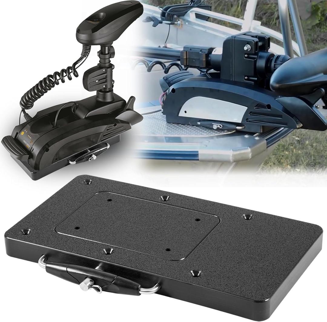 For Minn Kota 1854021 Quick Release Bracket MKA-21 fits Ulterra, Terrova, Deckhand 40, PowerDrive, PowerDrive V2 /Pontoon Trolling Motors, For Minn Kota Trolling Motor Mounting Bracket