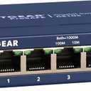 NETGEAR 5-Port Gigabit Ethernet Unmanaged Switch (GS105NA) - Desktop or Wall Mount, and Limited Lifetime Protection