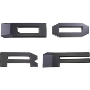4 Letter Fit Grille Compatible for Raptor Modifying Grille T9 WILDTRAK Sport XLT Compatible for Ford Ranger 2022-2023(Black 5Pins R)
