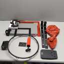 24" x 16" Indoor Large Basketball Hoop Toy - Upgraded Adjustable Height Basketball Hoop Over The Door with Scoreboard/2 Balls, Basketball Toys Christmas Birthday Gifts for Kids & Adults(Red)