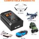 Battery Charger for 2S 3S LiPo Battery, Balance Charger for XHR Plug Battery, Lipo Chargers for RC Toy & Model, RC Battery Chargers with Smart Chip