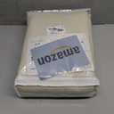 KEQIAOSUOCAI Pinch Pleated Curtains 156 Inches Long,Memory Shape Room Darkening Soundproof Window Curtains with Hooks for Bedroom Living Room Track System 40 x 156 x 2 Panels Cream Beige