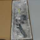 [Upgraded] Extra Large Under Desk Cable Management, Cinati 25" Wire Organizers No Drill, Cable Tray with Clamp for Wire Management, Cord Organization Box for Office, Home - No Damage to Desk(White) (25"-1 Pack)