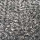 KSIIA Washable Dog Bed Deluxe Plush Dog Crate Beds Comfy Kennel Pad Anti-Slip Pet Sleeping Mat for Dogs, 23" x 18", Dark Grey