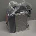 Hot & Iced Coffee Maker with Bold Setting, Single Serve Coffee Maker for K Cup and Grounds, 6-14 Oz Brew Sizes, 50 Oz Removable Water Tank, One Cup Coffee Machine with Reusable Filter, Black