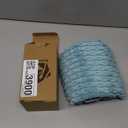 Kevin Textile 14x36 Inch Long Lumbar 1 Pack Boho Decorative Throw Pillow Cover Soft Striped Corduroy Rectangle Cushion Case Farmhouse Solid Color Accent for Living Room Couch Sofa Bed, Aqua Green