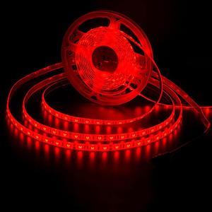 LED Strip 12 V Red 5 m IP65 Waterproof Flexible LED Strips 300 LEDs SMD5050 LED Strip Lighting for Indoor Home Kitchen
