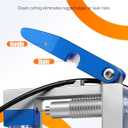 Pawfly 2 in 1 Bike Hydraulic Brake Tool Kit, Bicycle Oil Brake Needle Driver Insertion Tool with Hydraulic Hose Cutter, Hydraulic Hose Fitting Insert Tool, Hydraulic Disc Brake Hose Line Cutter