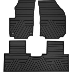 TTX LIGHTING Floor Mats for Chevy Equinox 2018-2024 (Not for EV), Black