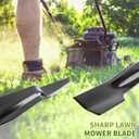 Replacement 72511-VK6-000(Lower) & 72531-VK6-010(Upper) Mulching Mower Blade Kit, Compatible with Hon da HRC216K2, HRC216K2 HXA, HRC216K3, HRC216K3 PDA, HRC216K3 HDAH Lwan Mower, 2 Blades