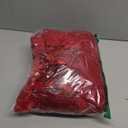 Extra Large Christmas Tree Topper Bows 78.7 x 15.7 Giant Bow Red Velvet Bow with Long Streamers for Tree Front Door Patio Outdoor Christmas Decorations (Red)