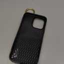 Folosu for iPhone 15 Pro Max Wallet Case with Card Holder, Hand Wrist Strap Loop Holder Kickstand, RFID Blocking Finger Grip Ring PU Leather Double Buttons Shockproof Cover 6.7" White