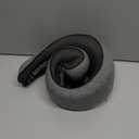 SZXYX Neck Travel Pillows for Airplanes, 100% Pure Memory Foam Neck Pillow for Airplanes, Comfortable Breathable Cover, 360 Support Stowable Pillows for Sleeping, Car, Airport Travel Essentials L (Grey)