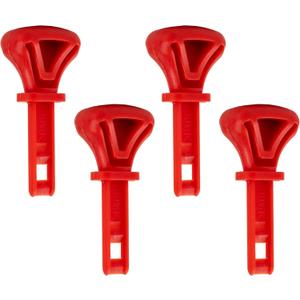 BlueStars 4 Packs 951-10630 Starter Ignition Key - for Ariens Craftsman Huskee MTD Zongshen Engines - Replaces 07500111 731-05632 751-10630 117-7728 430-386 Snow Thrower Snowblower