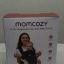 Momcozy Baby Carrier with Hip Seat, 2-in-1 Detachable Hands-Free Carrier for Long Walks, Forward-Facing Carry up to 44lbs, Breathable Infant Carrier, Fits Waists up to 45 Inches, AirMesh Pink