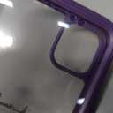 Diaclara Compatible with iPhone 11 Case, Full Body Rugged with Built-in Touch Sensitive Anti-Scratch Screen Protector, Soft TPU Bumper Case Clear Compatible with iPhone 11 6.1" (Purple and Clear)