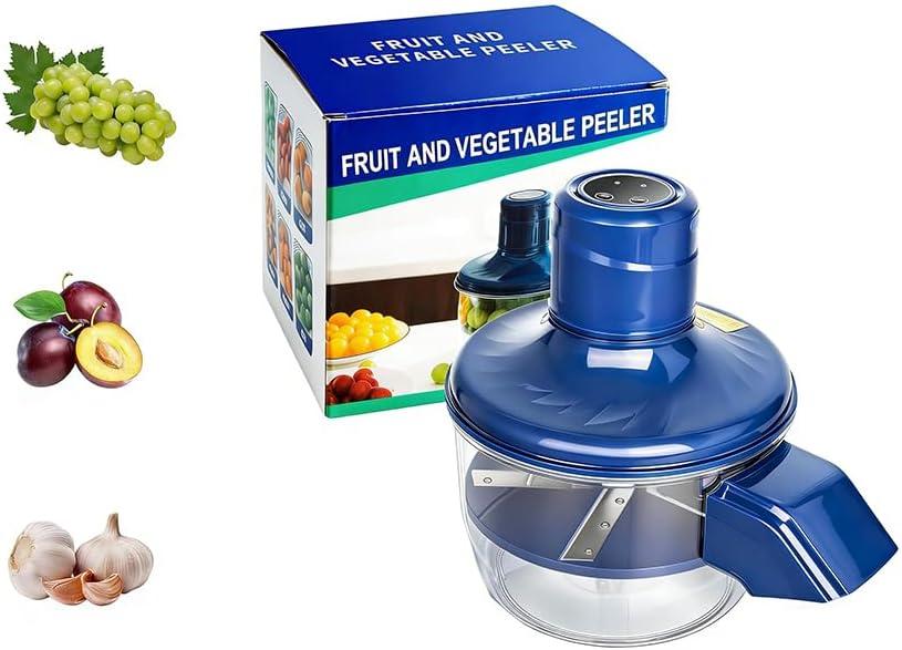New Electric Garlic Peeler Machine, Electric Grape Peeling Machine, Automatic Peeler Skin Remover Tool for Garlic, Cherry Tomatoes, and Small Fruits