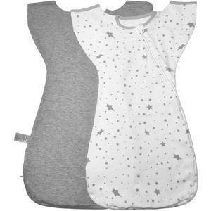 Transitional Swaddle Sack for Baby Swaddles with Arms Up Half-Length Sleeves Sleeping Bag for Newborn Boys Girls