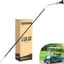 10L0L 25-1/2" 25693-G04 Choke Control Cable for EZGO TXT Medalist 1994-up Gas Golf Cart, Replace OEM 25693G04