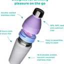 KeepCup 2 in 1 Reusable Stainless Steel Travel Mug and Water Bottle, 530ml, Green