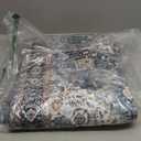 Domitapis Runner Rug 2×8, Vintage Boho Rug, Ultra-Soft Low Pile, Washable, Non Slip, Stain Resistant Printed Carpet for Hallway Kitchen Living Room Bedrooms Playroom Office, Blue/ Navy